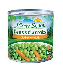 PLEIN SOLEIL PEAS & CARROTS 400g